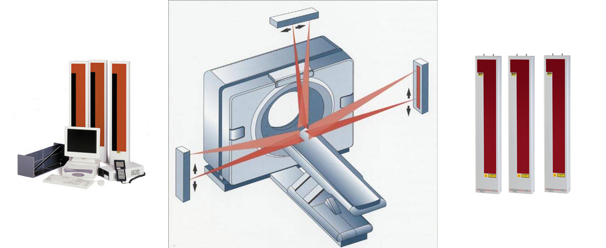 Hệ thống laser định vị bệnh nhân cho mô phỏng CT Model: A3000A-PC-SYS 2