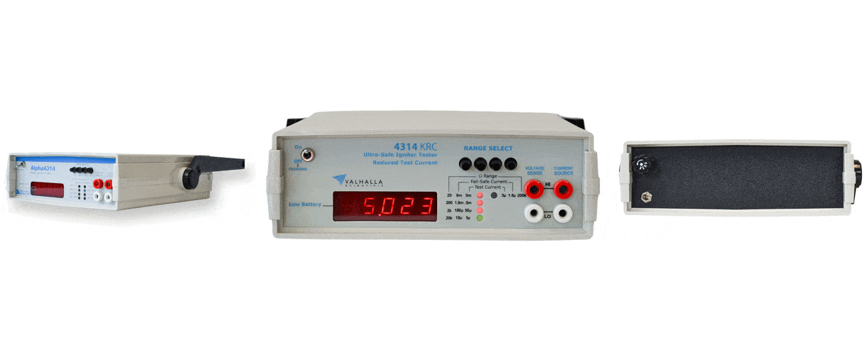 Thiết bị đo điện trở an toàn chuyên dùng cho kíp nổ điện Model: 4314 KRC